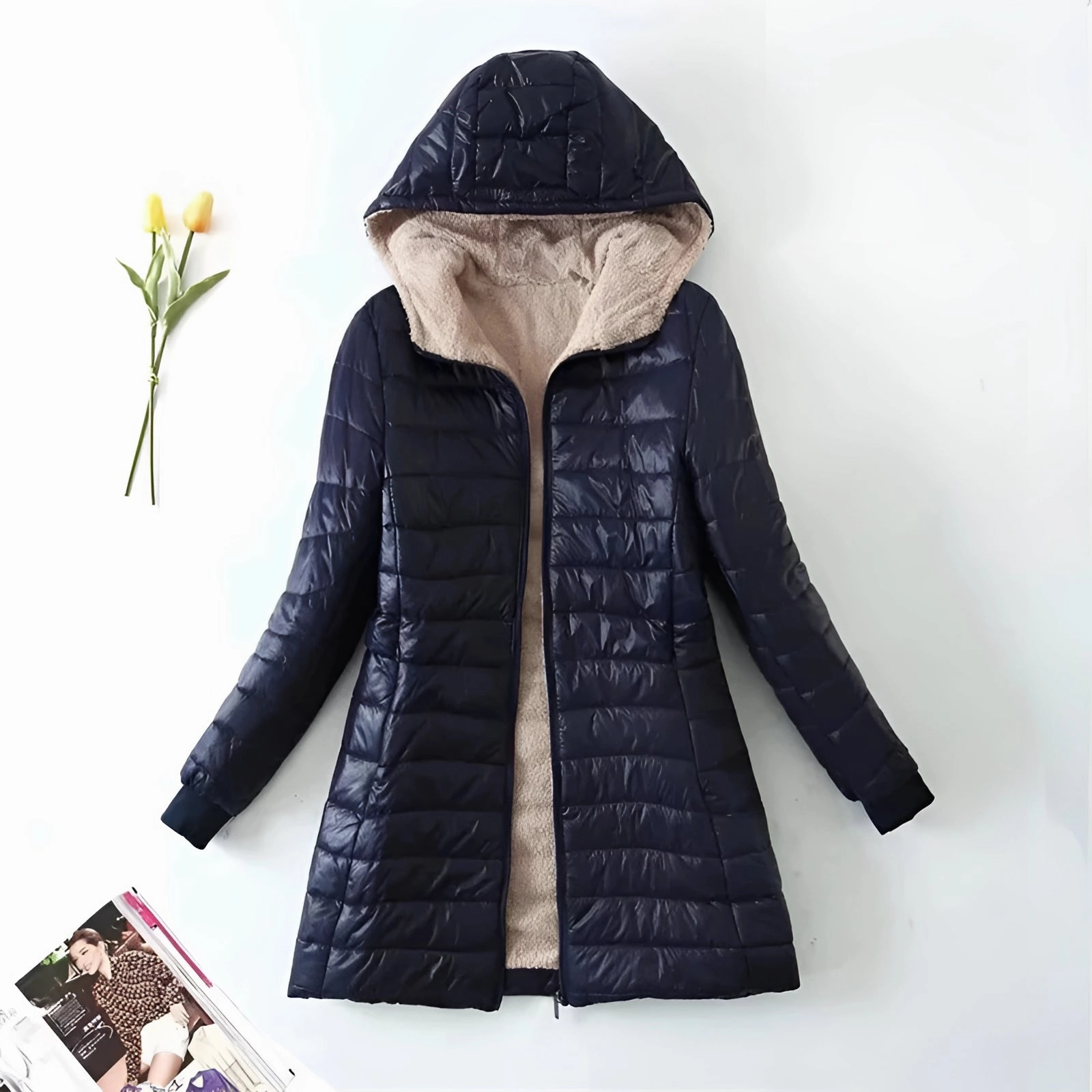Women's Lightweight Insulated Water-Resistant Puffer Jacket
