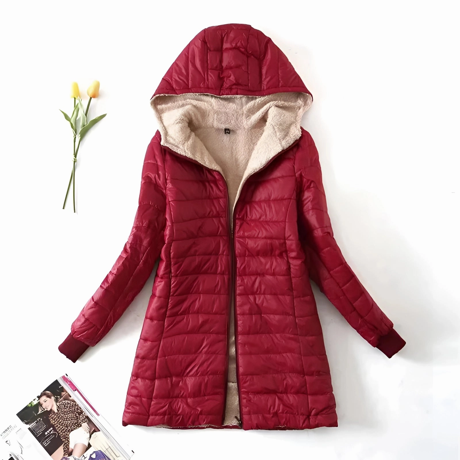 Women's Lightweight Insulated Water-Resistant Puffer Jacket