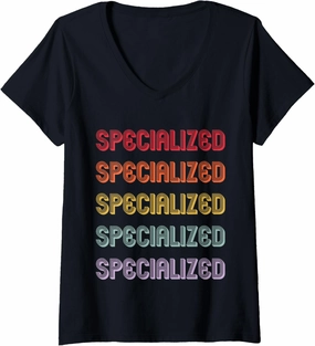 Womens Specialized V-Neck T-Shirt
