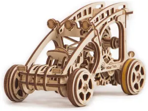 Wood Trick Dune Buggy Wooden Model Car Kit to Build - Mechanical - 3D Wooden Puzzle Car - Best DIY Toy - STEM Toys for Boys and Girls