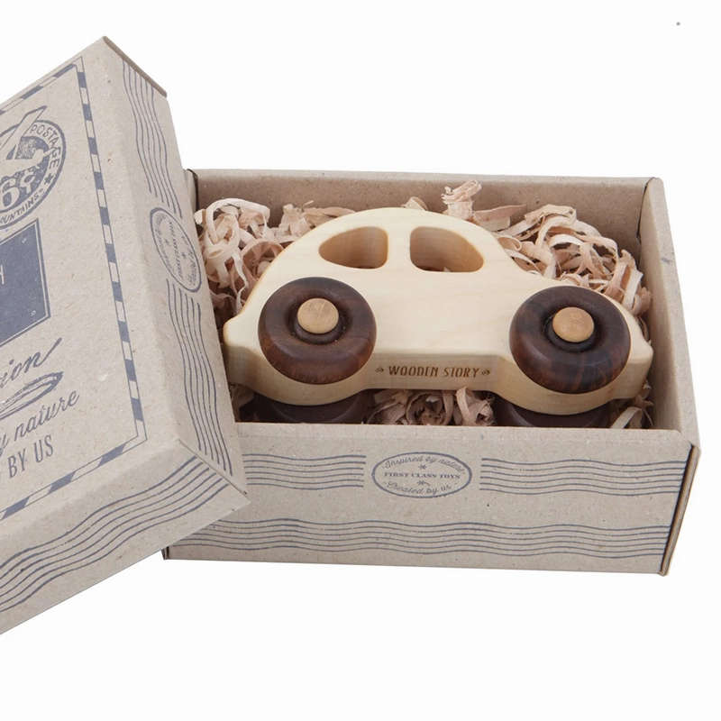 Wooden Story Wooden toy car for babies 30s