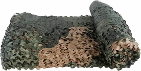 Woodland Camouflage Mesh Netting, Camo Net Hunting Blinds,for Camping, Party Decoration, Sunshade, Car Cover. ()