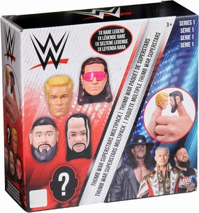 WOW! STUFF WWE: Thumb Wars: Superstars Multipack - 5 Characters, 1.5" Finger Wrestling Champions, Mini Competitive Pinning Battle, Novelty Toy, Kids-Fans Age 3 
