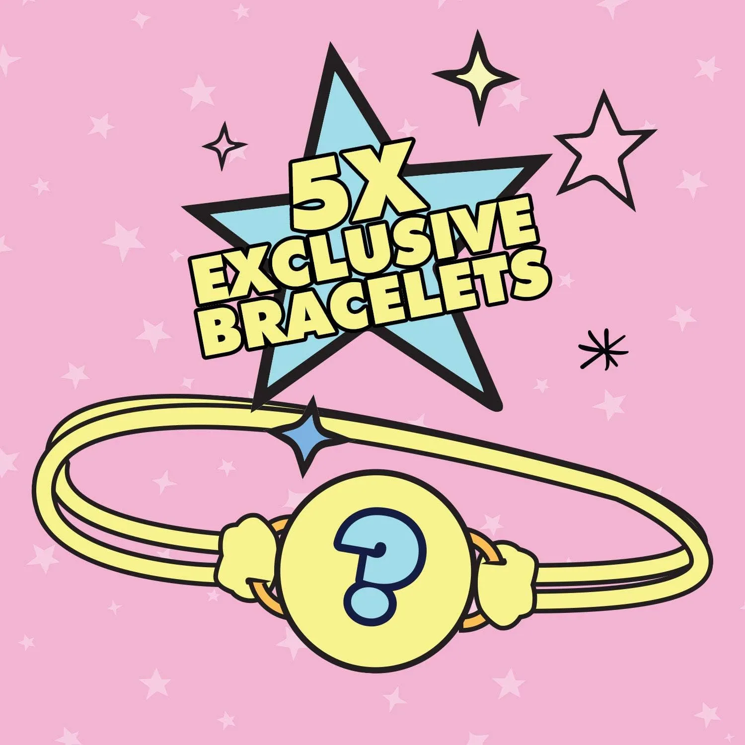 WowWee Lucky Fortune Collector's Case with 5 Exclusive Bracelets