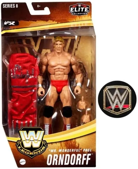 WWE Elite Legends Collection 6-inch Articulated Action Figure Series (Mr. Wonderful Paul Orndorff)