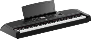 Yamaha 88-Key Weighted Action Portable Grand Digital Piano, Furniture Stand Sold Separately, Black, ‎167.64 x 45.72 x 20.32 cm (DGX670B)